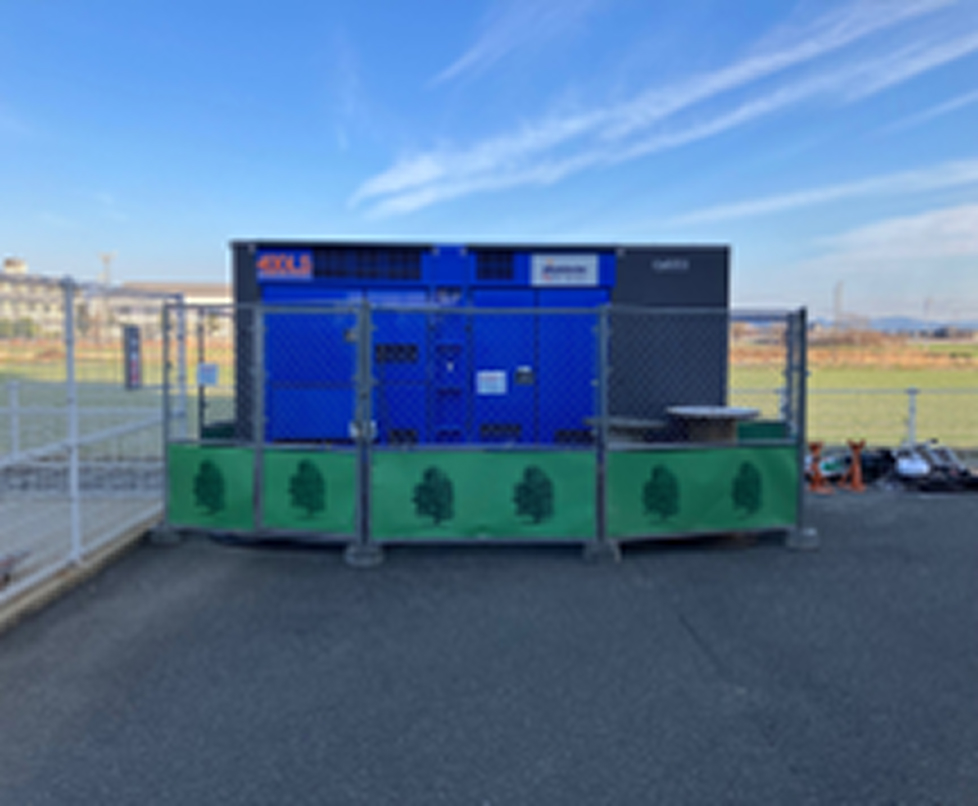 仮設用発電機